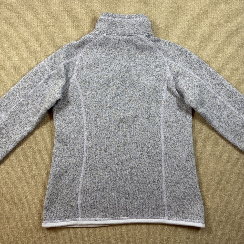 Patagonia Purple Better Sweater Quarter Zip Women's Size Small 25618 - Picture 5 of 7